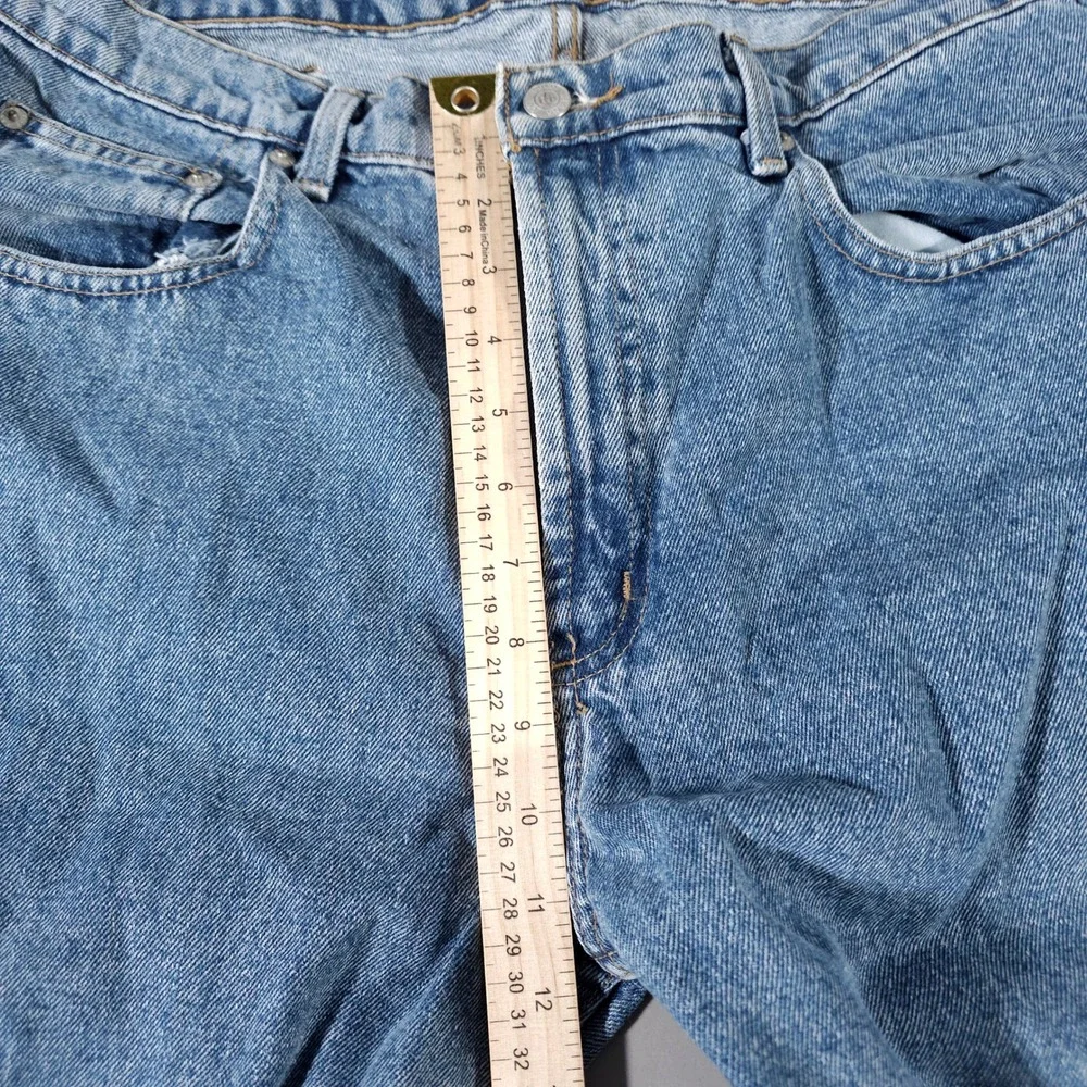 Polo Jeans Ralph Lauren Jeans Mens 34x31 Blue Medium‎ Wash Straight Leg Denim